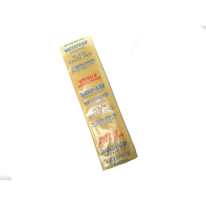 Pansement Plain gauze pad medical US ww2  ref 40 