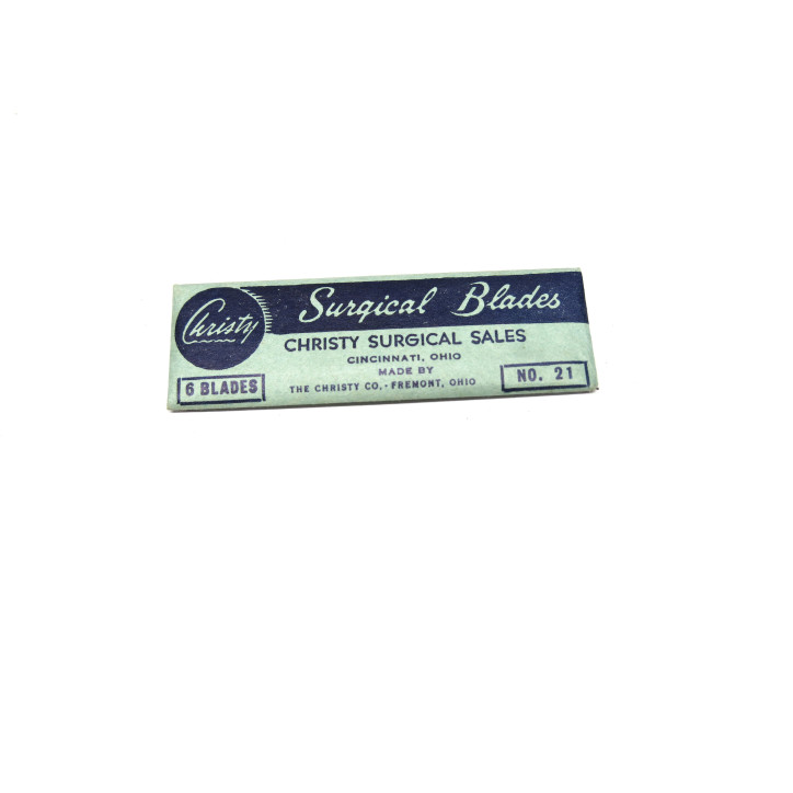 Paquet de 6 blades surgical medical US ww2 ref 90 