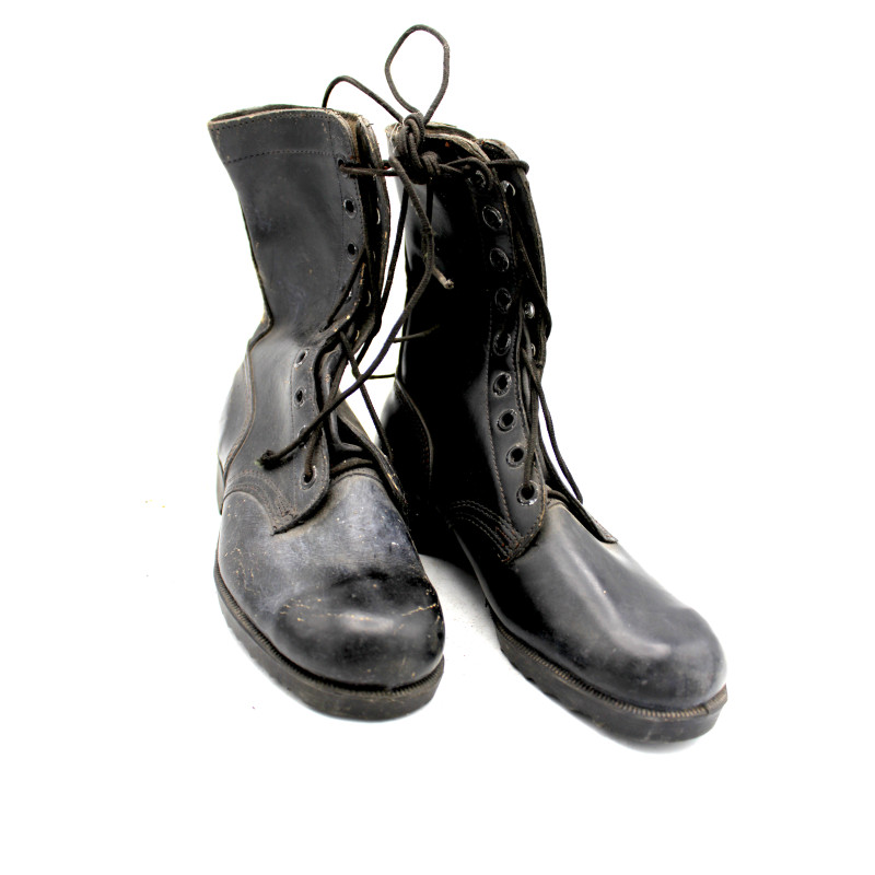 Bottes de combat originales US Vietnam taille 7-1/2R datée 1972