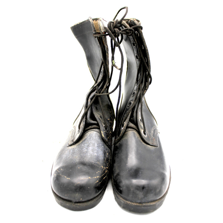 Bottes de combat originales US Vietnam taille 7-1/2R datée 1972