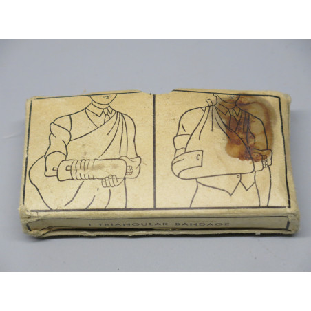 Bandage triangular US ww2 red 38