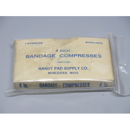 Bandage compresses US ww2 ref 40