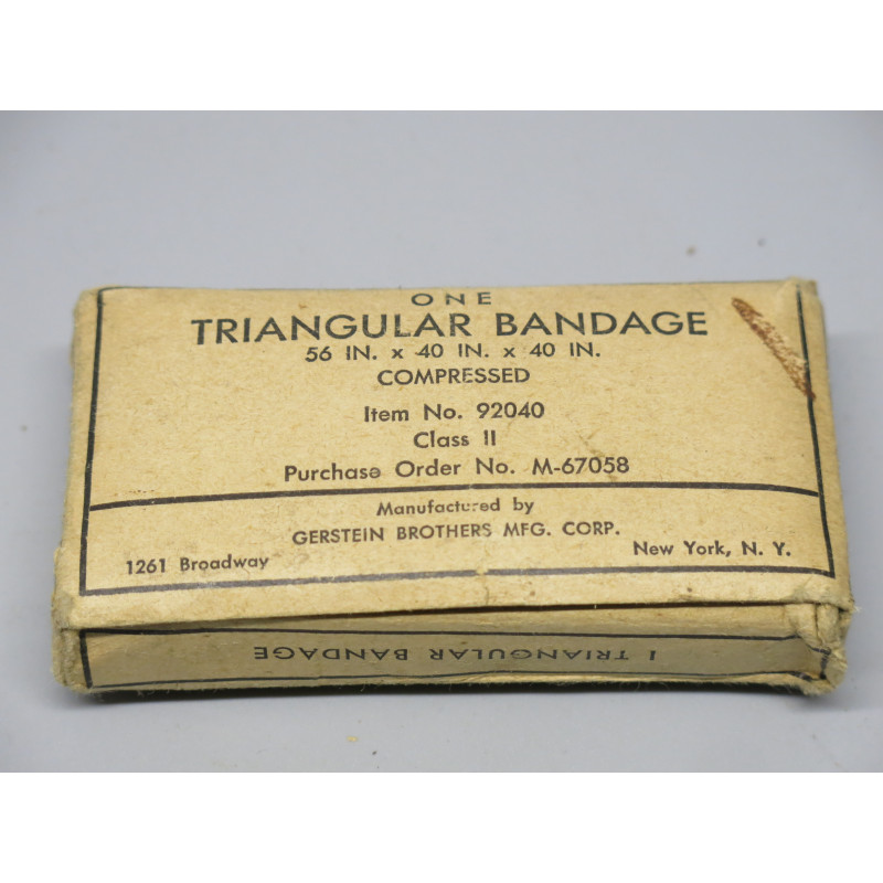 Bandage  triangular US ww2 ref 48