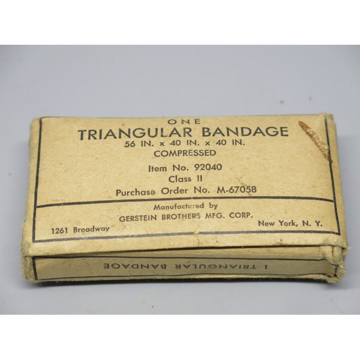 Bandage  triangular US ww2 ref 48