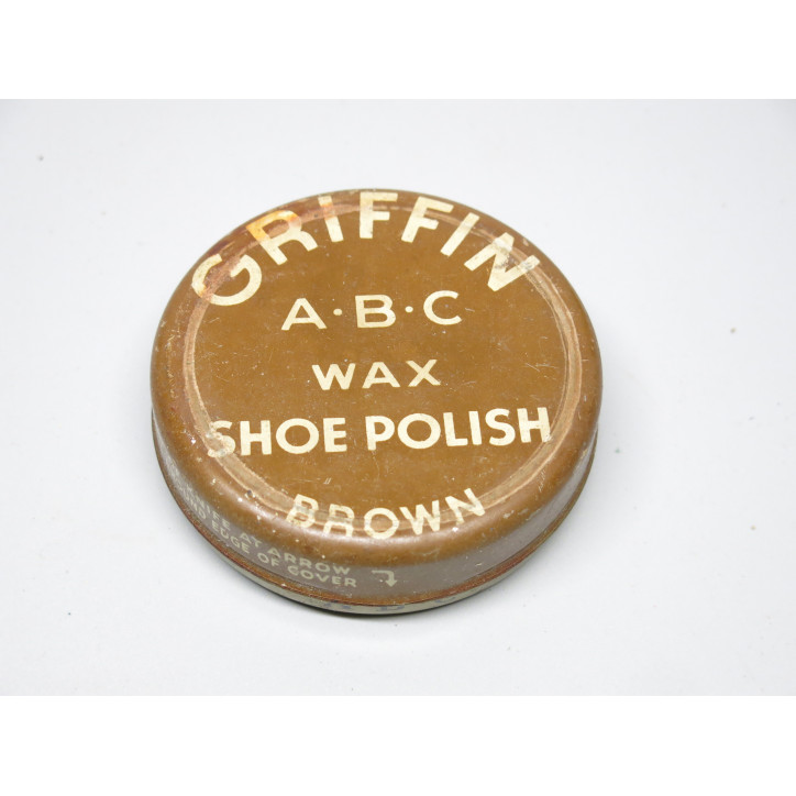 Boite cirage US Griffin ABC  ww2  ref 80