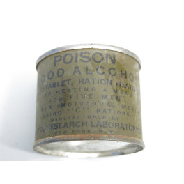 Boite fuel tablet ration heating US ww2 ref  120