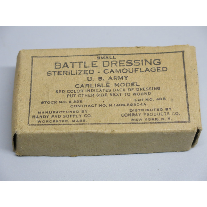 Pansement original Carlisle   US ww2 ref 50
