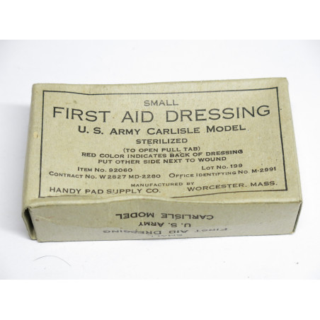 Pansement original Handy pad US ww2 ref 110