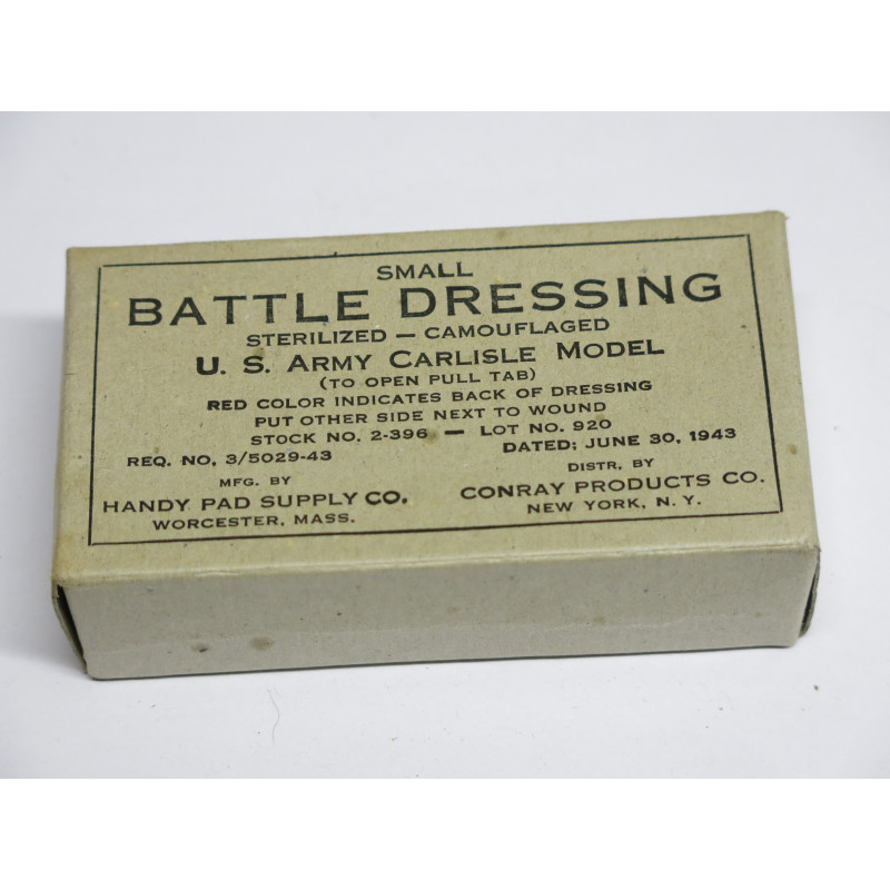 Pansement original Handy pad 1943 US ww2 ref 130