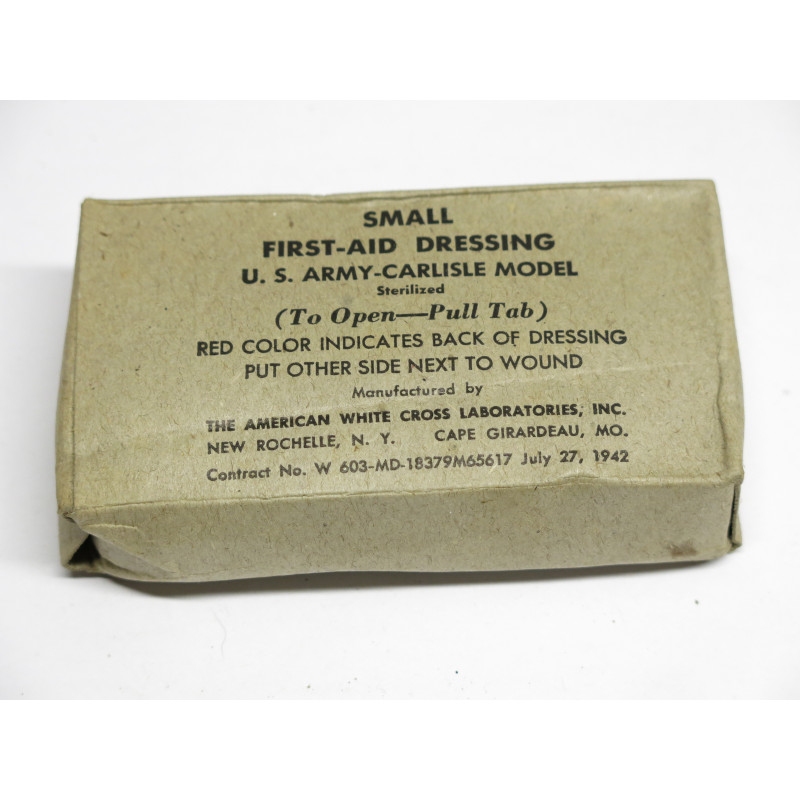 Pansement original Handy pad 1943 US ww2 ref 140