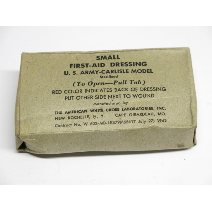 Pansement original Handy pad 1943 US ww2 ref 140