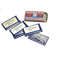 Paquet de lame de rasoir US HOWARD  original ww2 ref 160