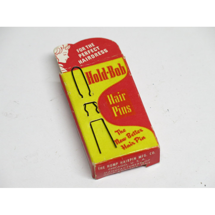 Boite d'epingle a cheveux  US  original ww2 ref 190