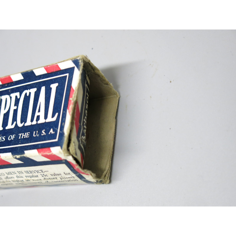 Boite vide  Barbasol  US ww2 ref 199 