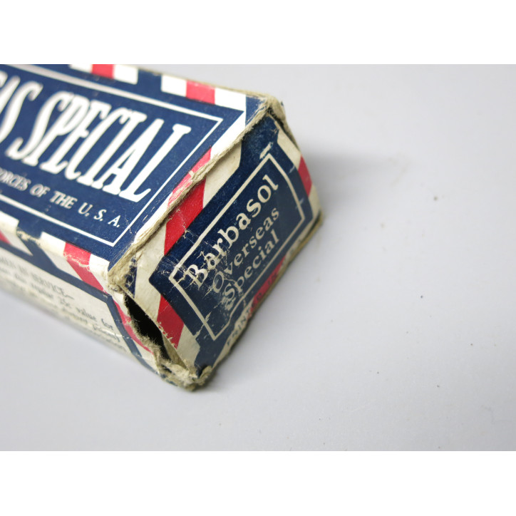 Boite vide  Barbasol  US ww2 ref 199 
