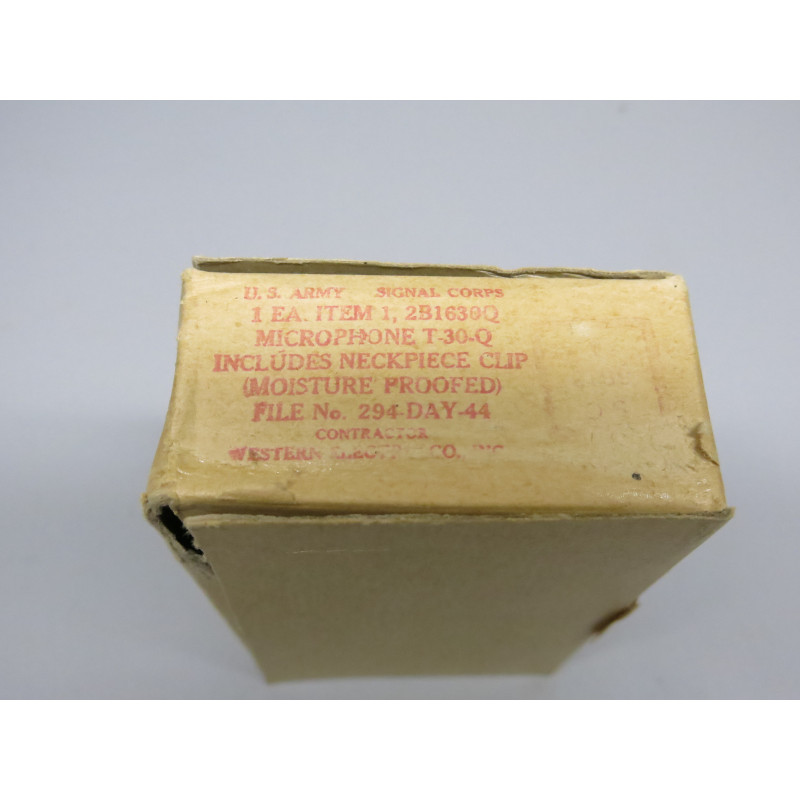 Boite vide pour Microphone US 1944 ref 877