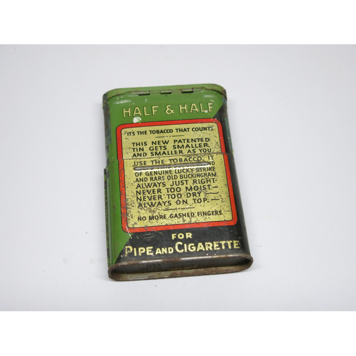 Boite vide metal tabac Lucky Strike  US ww2  ref 110