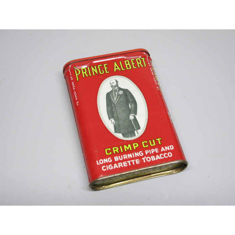 Boite vide métal tabac Prince Albert US ww2 Ref 122