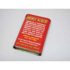 Boite vide métal tabac Prince Albert US ww2 Ref 122