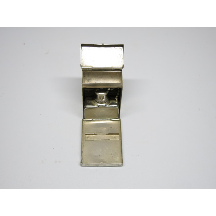 Belle boite a parfum inox officier US ww2  ref 33 