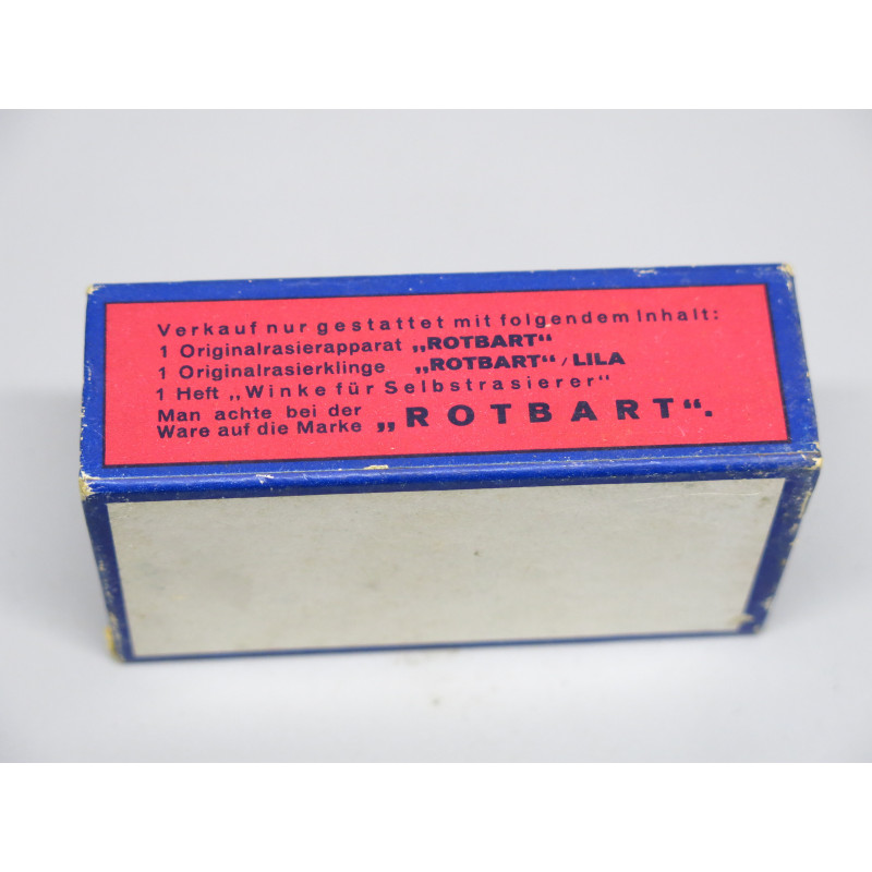 Rasoir Allemand ROTBART dans sa boite ref 28 