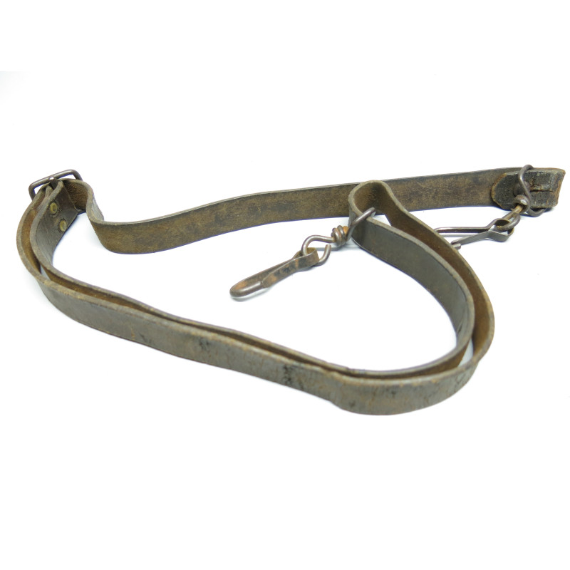Bretelle cuir  Mat 49