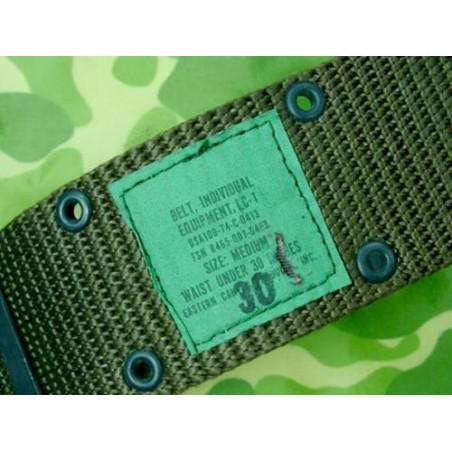 Ceinturon US Vietnam  nylon 1974 état neuf