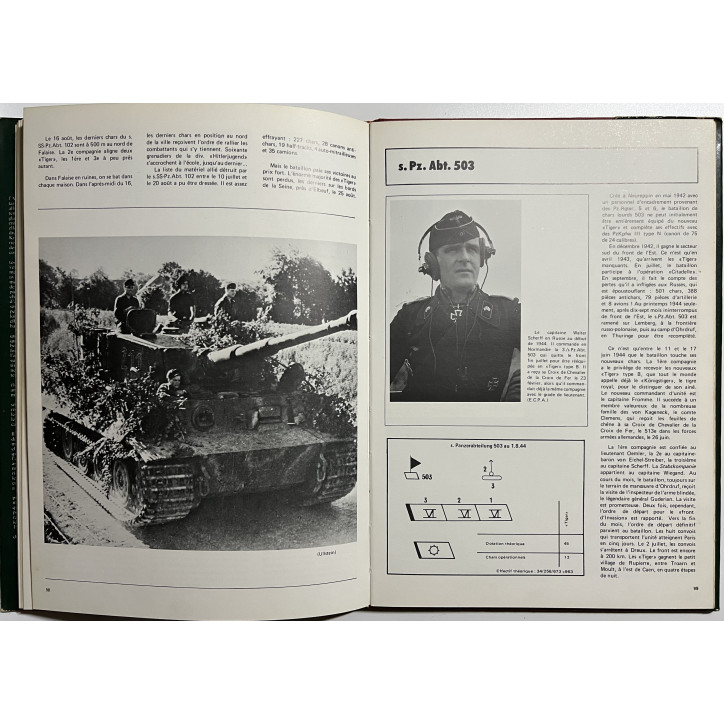Album Les Panzer, Normandie 44 d'Eric Lefevre