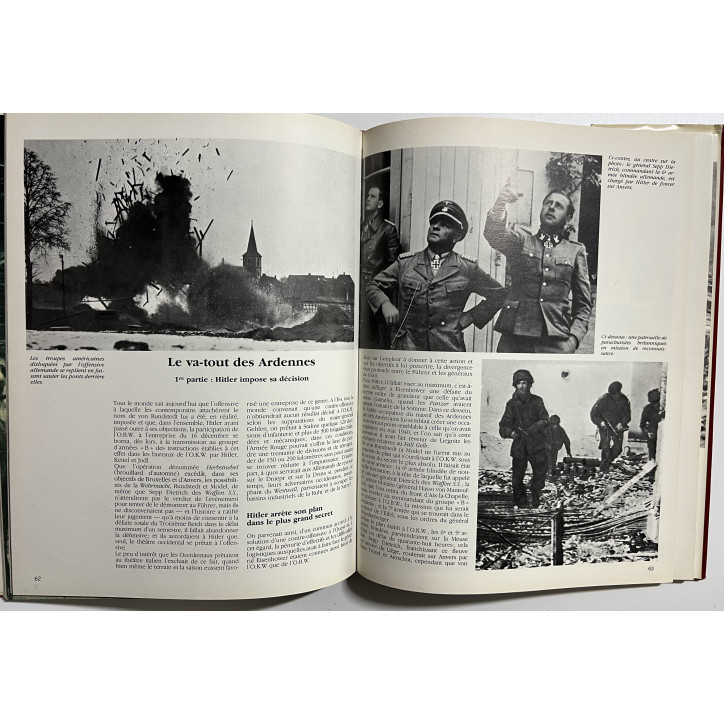 Livre Illustré de L'offensive des Ardennes Edition Colomb