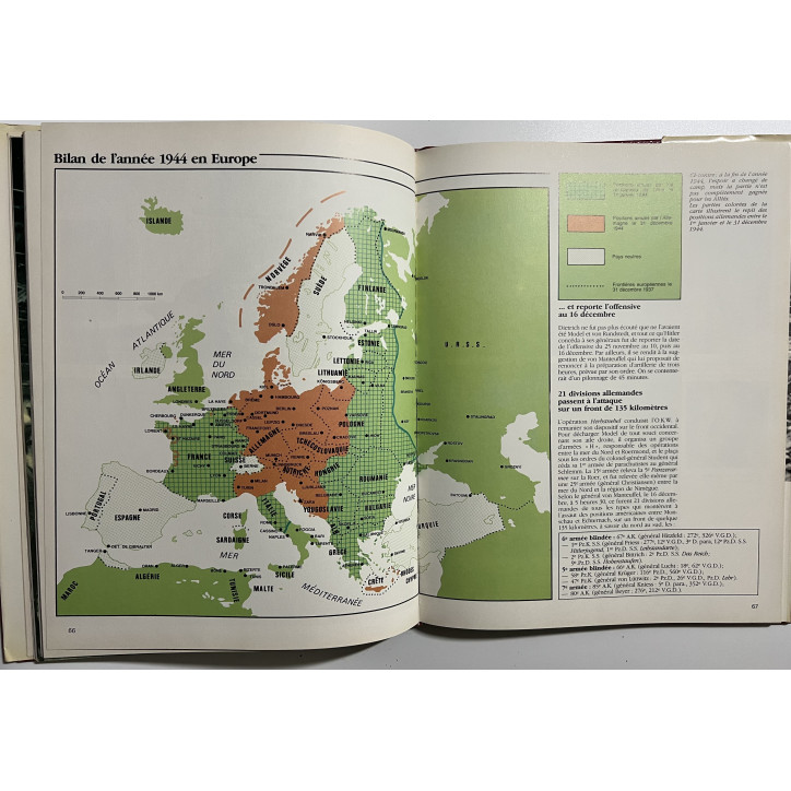 Livre Illustré de L'offensive des Ardennes Edition Colomb