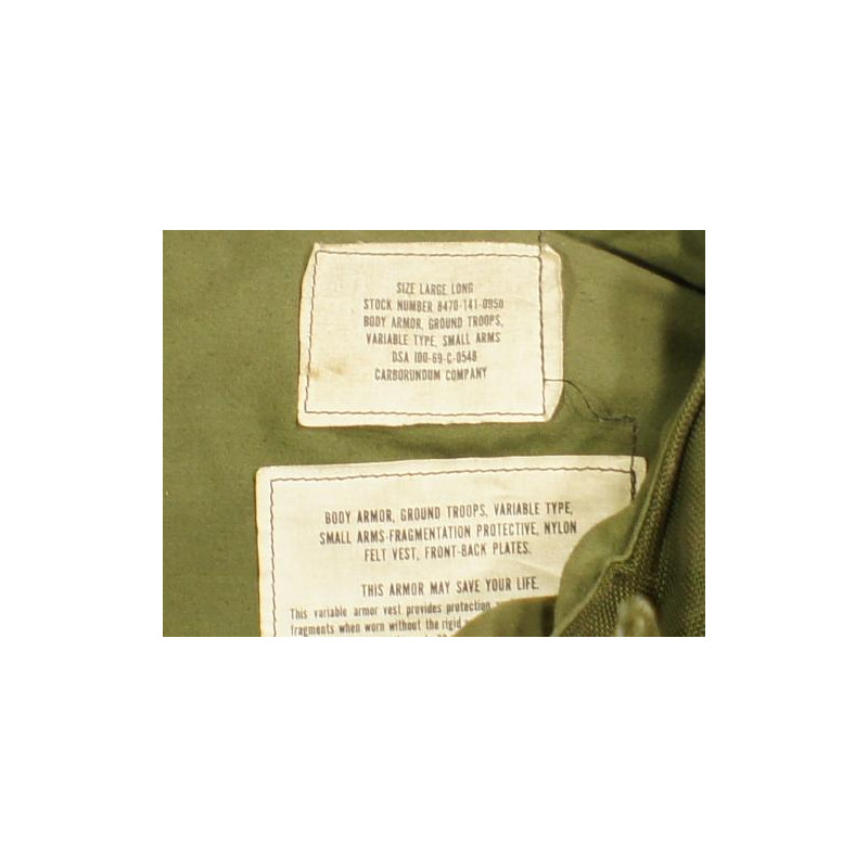 Gilet Pare eclat helico daté 1969