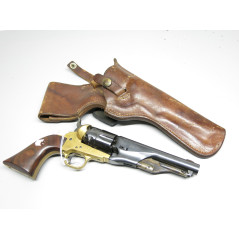 Etui cuir type western revolver ref et 88
