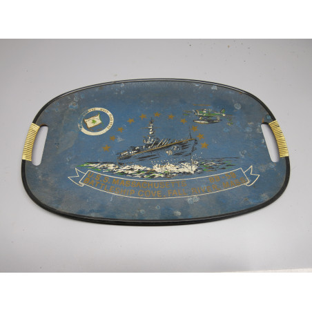 Plateau original cuirassé USS Massachusetts BB59 