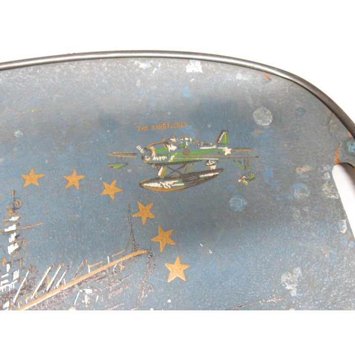 Plateau original cuirassé USS Massachusetts BB59 