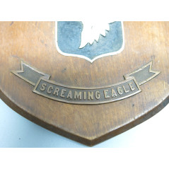 Plaque para 101 Airborne  ref 455 