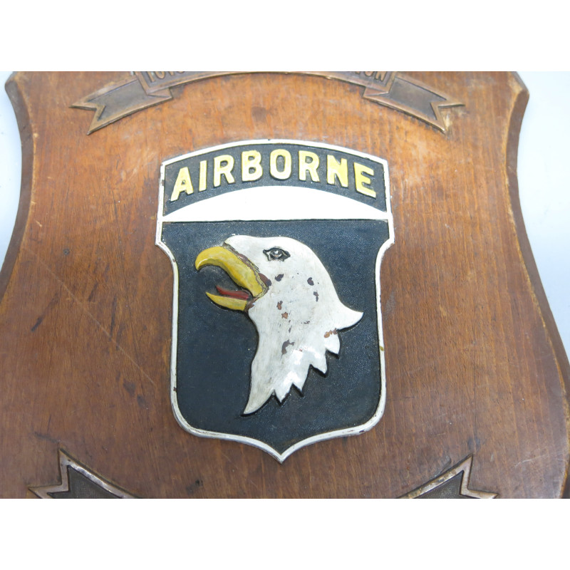 Plaque para 101 Airborne  ref 455 