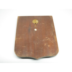 Plaque bronze sur bois  43  BIMA Troupes Francaise en cote d'ivoire  ref 225 