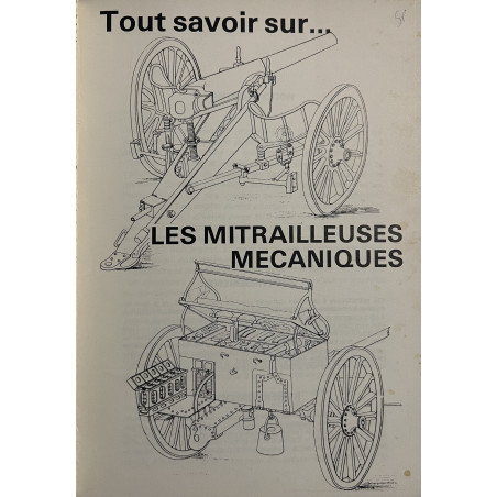 Livre Les mitrailleuses mécaniques de Charles Baschung