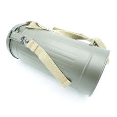 Boite de masque à gaz allemande avec bretelles new 