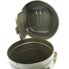 Boite de masque à gaz allemande avec bretelles new 