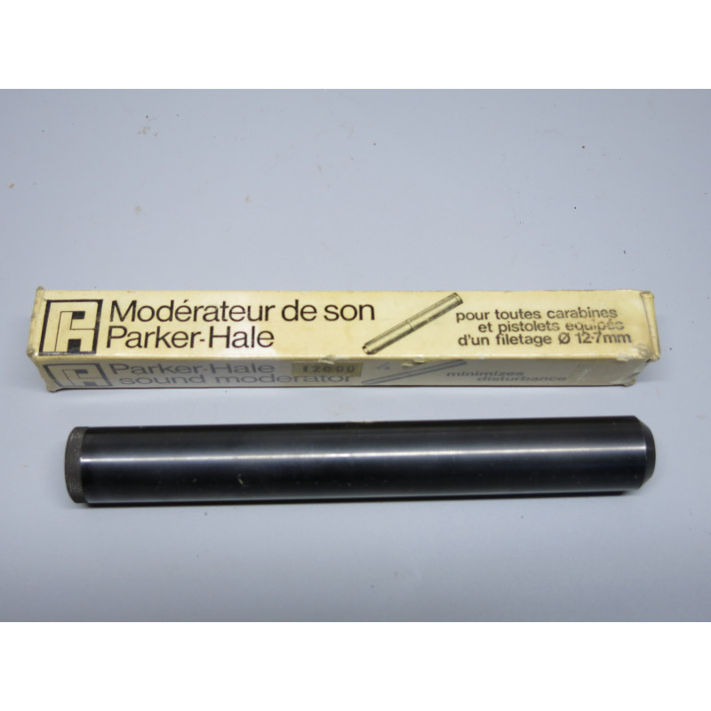 Silencieux Parker Hale calibre 22 long rifle avec sa boite 