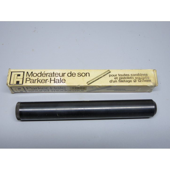 Silencieux Parker Hale calibre 22 long rifle avec sa boite 