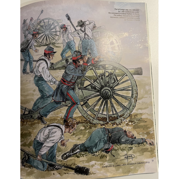 Album First Bull-Run - first victory of the south - Coll Men and Battles