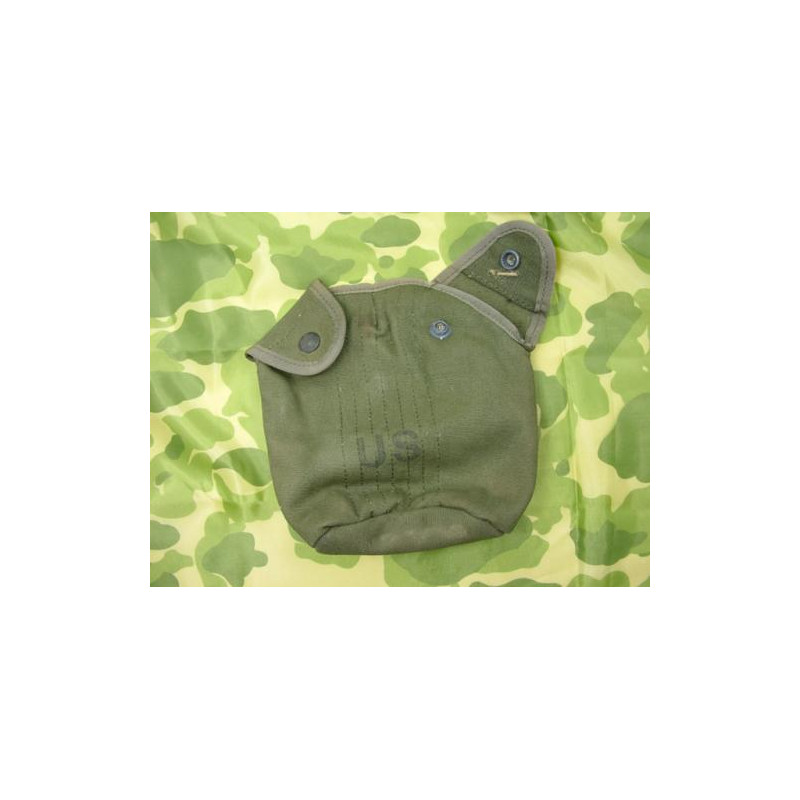 Housse de gourde coton bordée Nylon  etat neuve