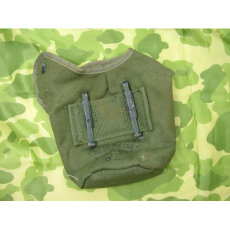 Housse de gourde coton bordée Nylon  etat neuve