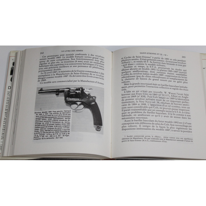 Livre les armes à feu françaises de Dominique Venner