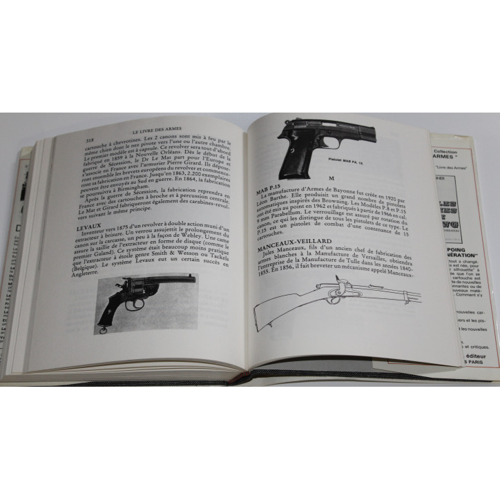 Livre les armes à feu françaises de Dominique Venner