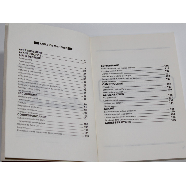 Livre Survie Urbaine Edition Euromail