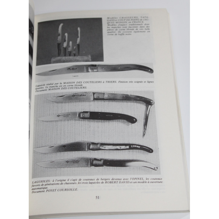 Livre Les couteaux de chasse de F. Chaptal 