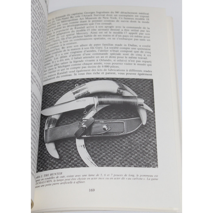 Livre Les couteaux de chasse de F. Chaptal 